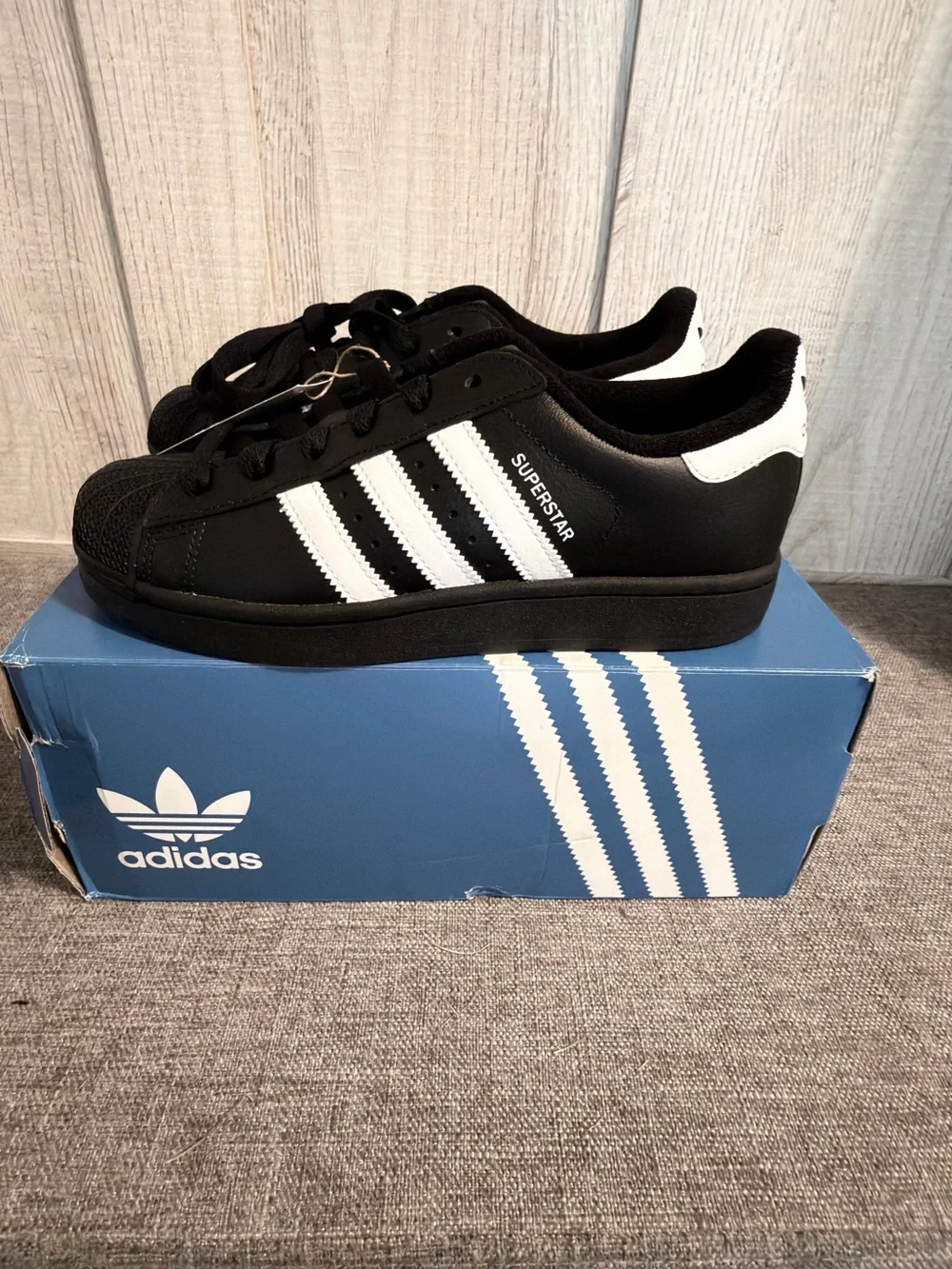 adidas Superstar Sneakers - Black/White